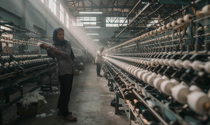 Cotton supply rises and falls with harvests, which leaves it exposed to El Niño in a way that synthetic fibres produced in factories largely are not.