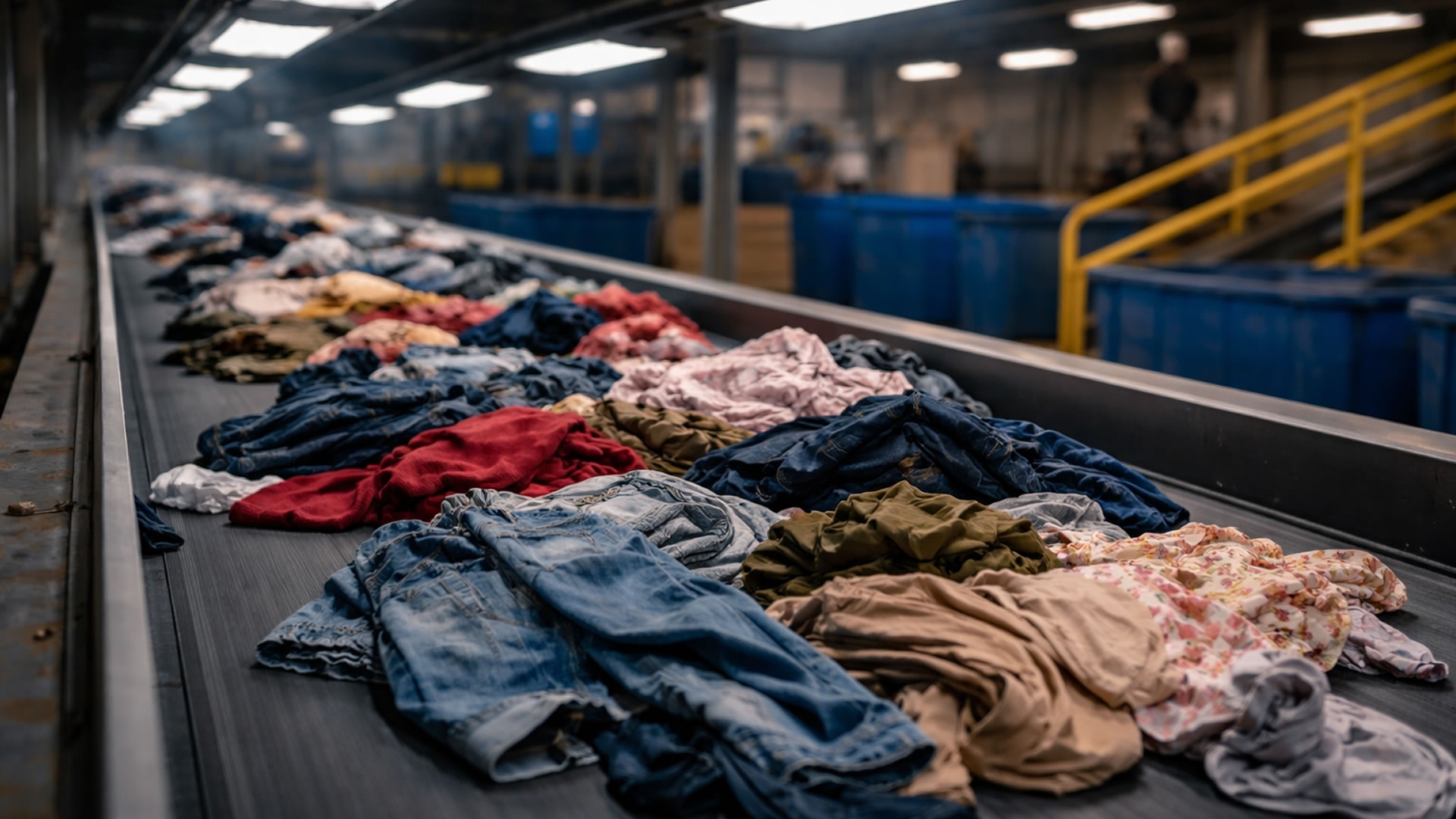 The materials entering textile recovery systems were designed for performance and price, not recoverability—a contradiction that sorting technology alone cannot resolve, regardless of its sophistication.